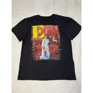 Elton John 2022 Farewell Yellow Brick Road Tour Concert T Shirt Black Size M